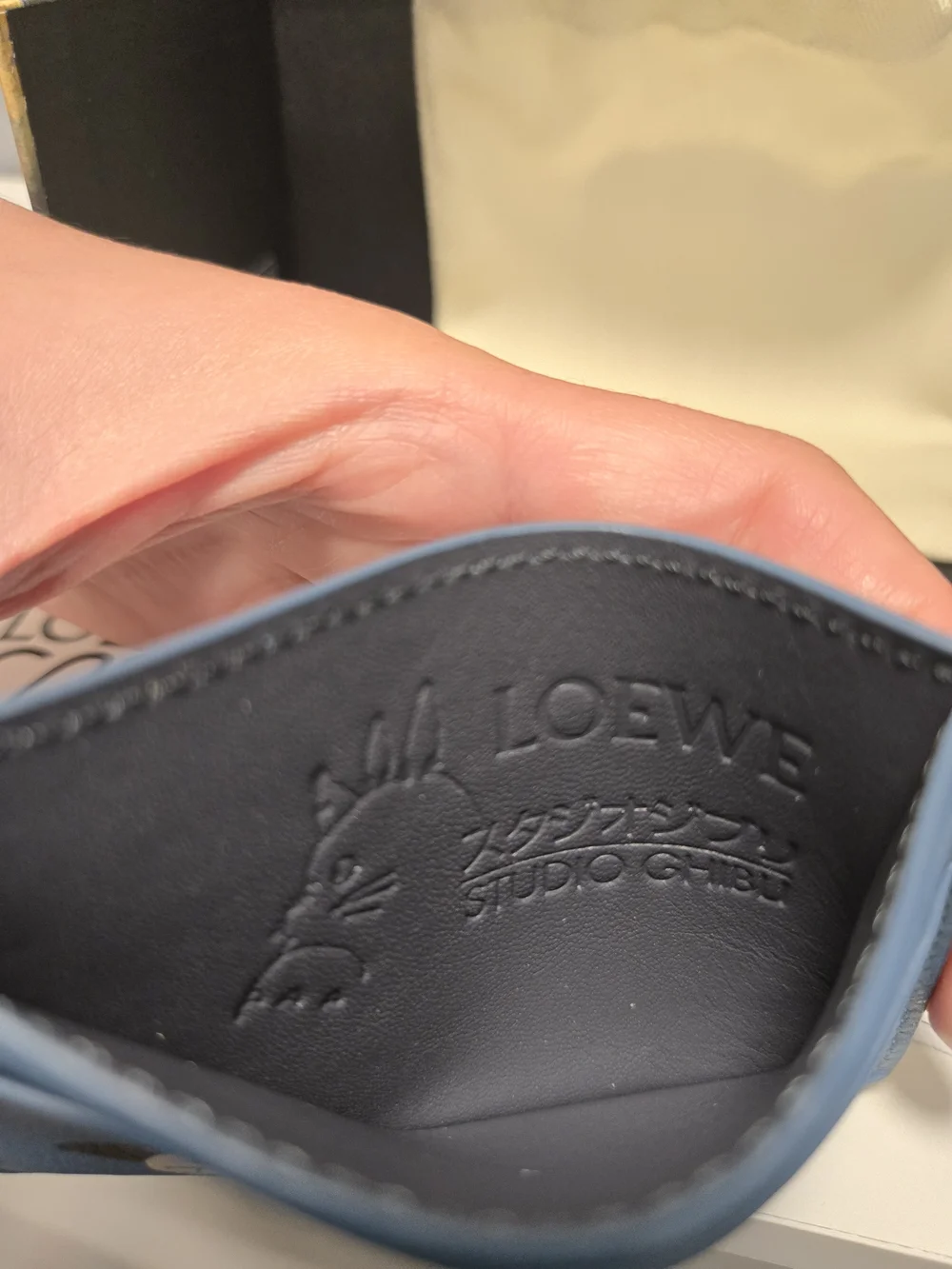 Loewe Howl's Moving Castle Turnip Head Cardholder